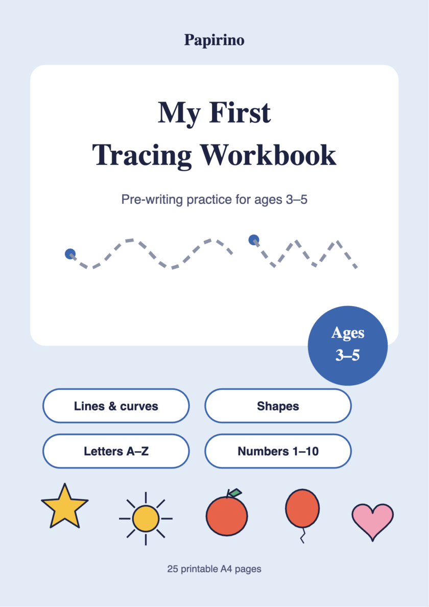 Cover of My First Tracing Workbook